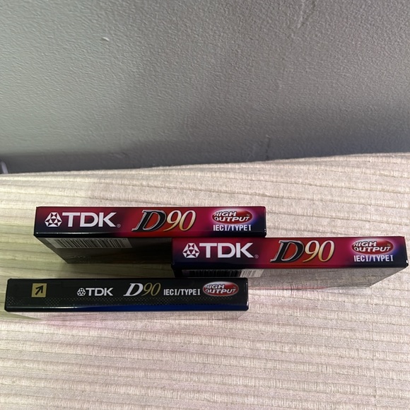 TDK Blank Cassette Tapes Originally Sealed - Picture 3 of 6